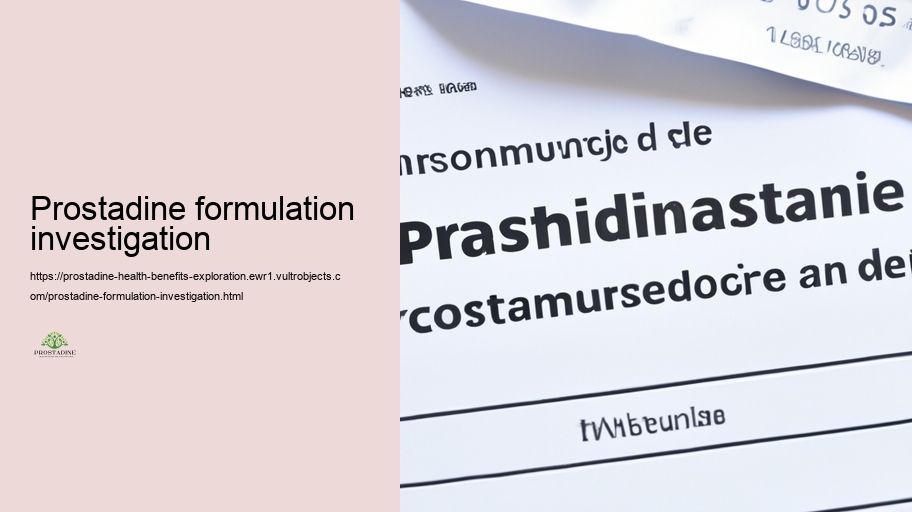 Examining Prostadine's Antioxidant Residences